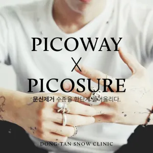 客製化刺青去除，PicoWay X PicoSure 色素療程