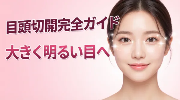 開眼頭完全指南｜徹底解說蒙古褶消除、手術方法、傷痕護理