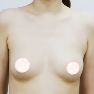 我覺得我的胸部太自然了，哈哈