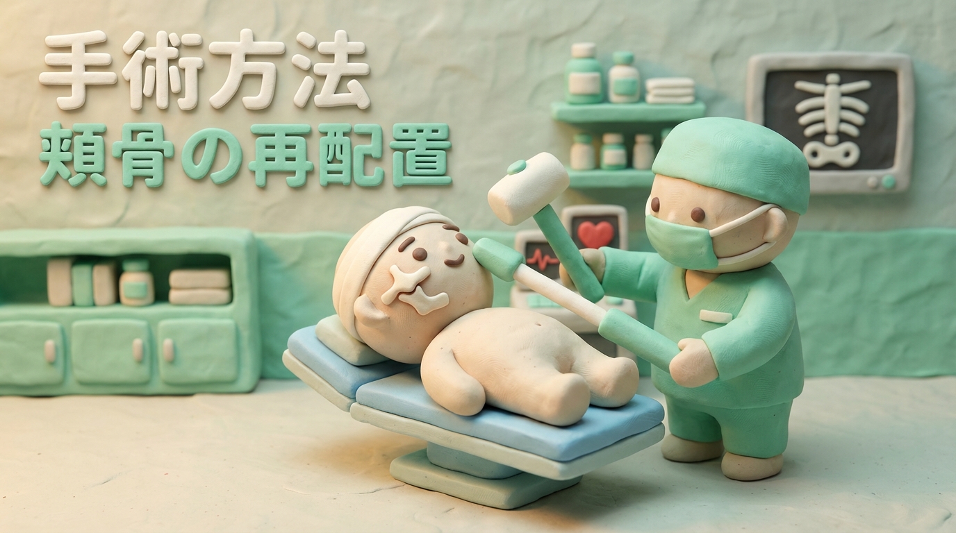 顴骨縮小術的手術方法