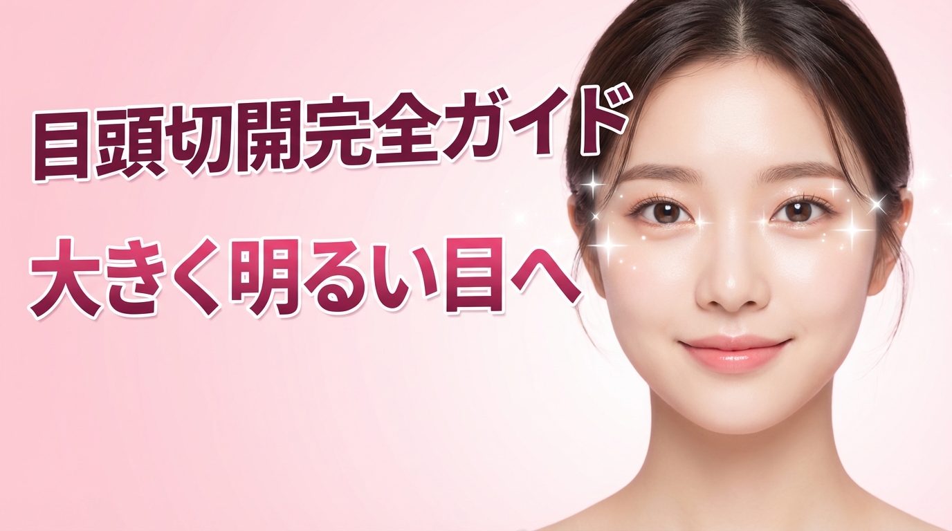 開眼頭完全指南｜徹底解說蒙古褶消除、手術方法、傷痕護理