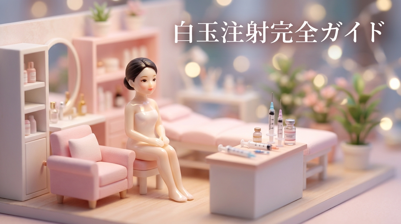 白玉注射完全指南｜穀胱甘肽的美白效果、次數、副作用徹底解說