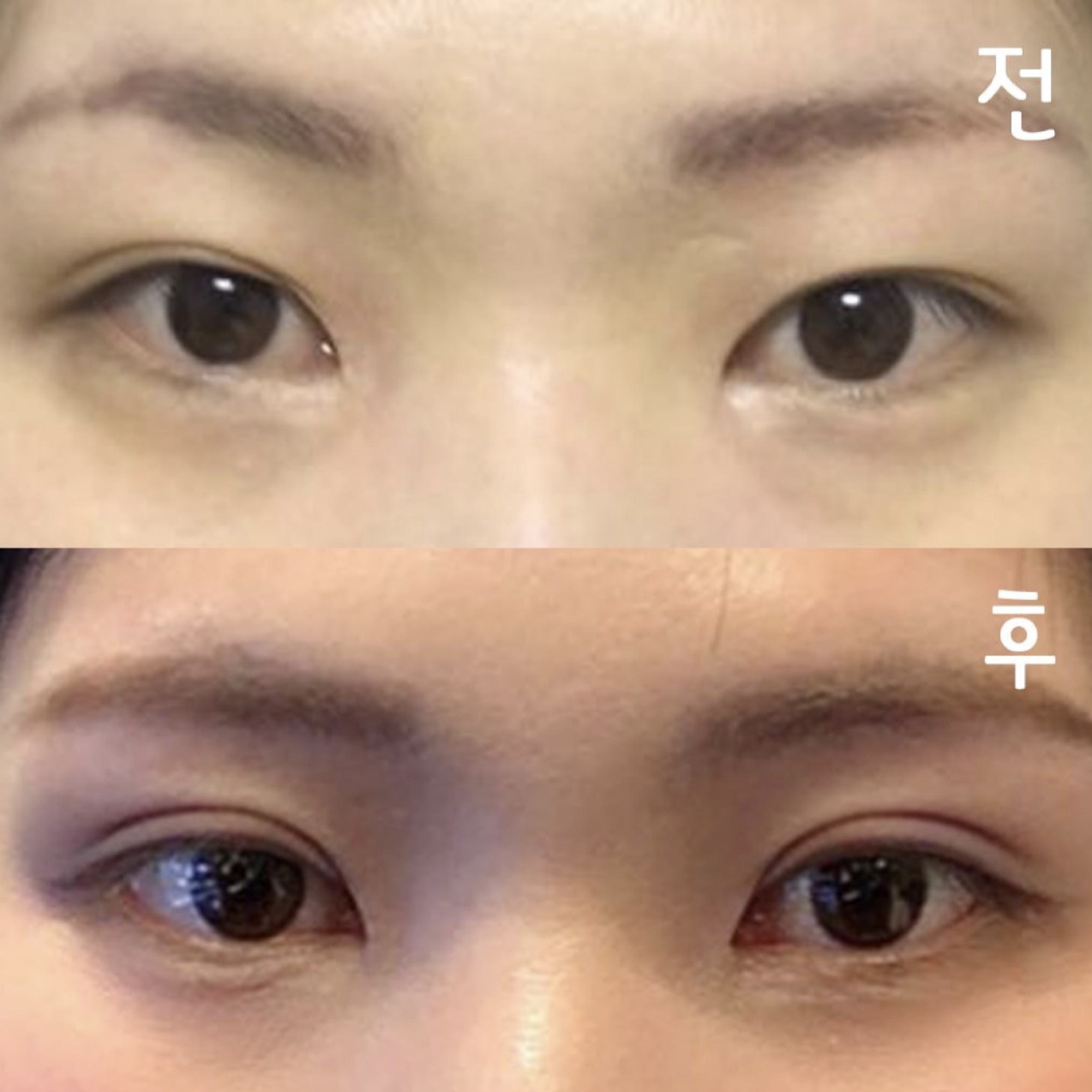 不管畫什麼眼妝都漂亮，非常滿意 ㅎ